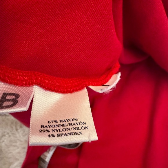 Ann Taylor Vibrant Red Dress - Picture 6 of 7